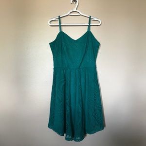 Teal dress size large